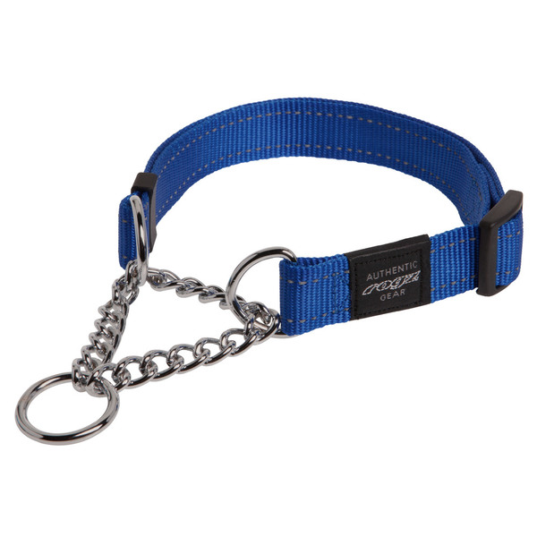 Rogz Obedience Dog Collar Reflective training martingale