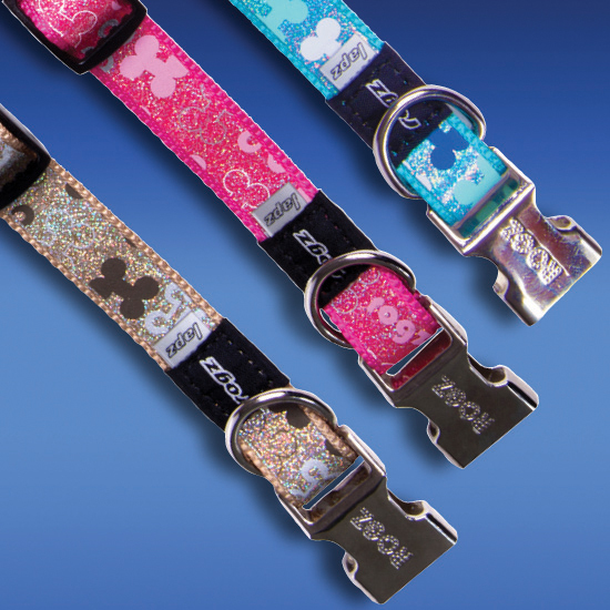 Rogz Dog Collar Lapz Trendy - XSmall Neck 5.5-8.25in